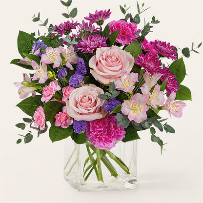 Rosy Radiance Bouquet –  Flowers The Bouquet Of Roses, Tampa FL