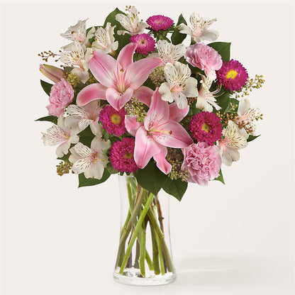 Feeling Fuchsia Bouquet –  Flowers The Bouquet Of Roses, Tampa FL