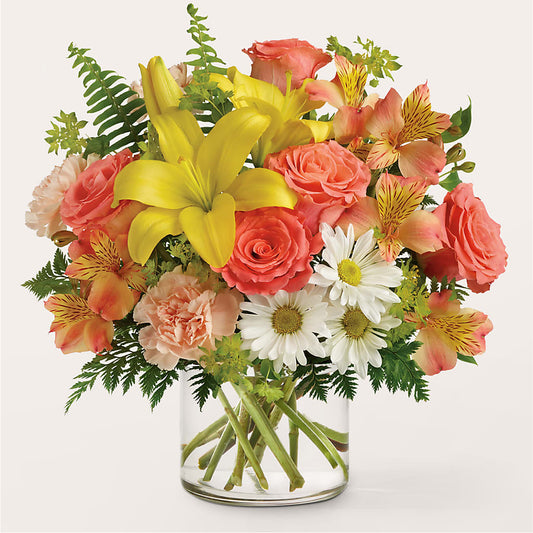 Sunset Strip Bouquet –  Flowers The Bouquet Of Roses, Tampa FL