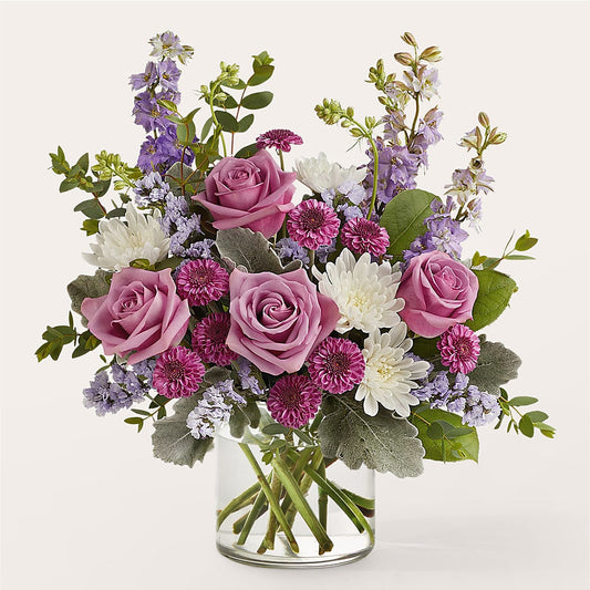 Violet Frost Bouquet –  Flowers The Bouquet Of Roses, Tampa FL