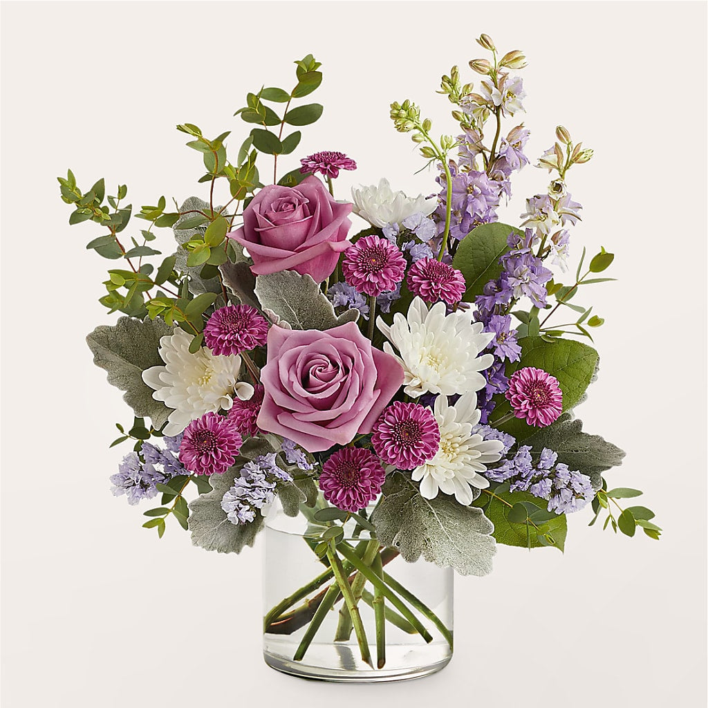 Violet Frost Bouquet –  Flowers The Bouquet Of Roses, Tampa FL