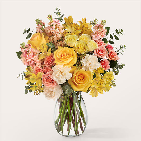 Slice of Sunrise Bouquet –  Flowers The Bouquet Of Roses, Tampa FL