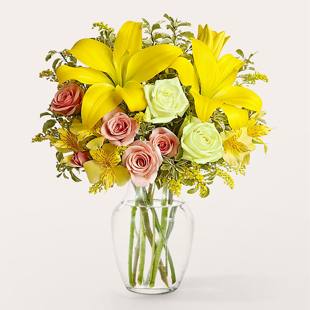 Sunburst Bouquet –  Flowers The Bouquet Of Roses, Tampa FL