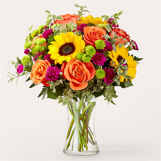 Warmth & Light Bouquet –  Flowers The Bouquet Of Roses, Tampa FL