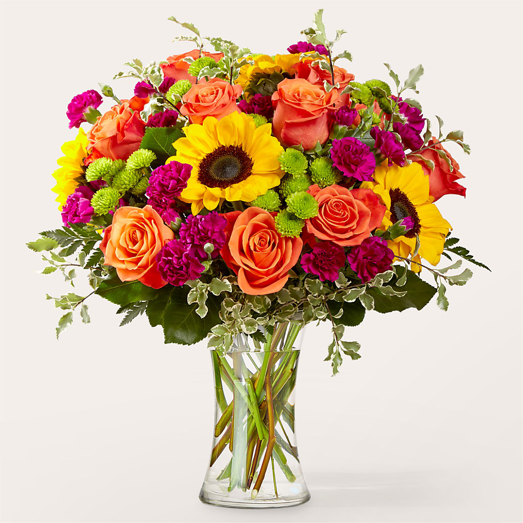 Warmth & Light Bouquet –  Flowers The Bouquet Of Roses, Tampa FL