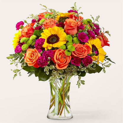 Warmth & Light Bouquet –  Flowers The Bouquet Of Roses, Tampa FL