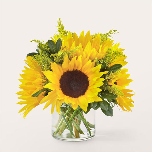 Beaming Sunflower Bouquet –  Flowers The Bouquet Of Roses, Tampa FL