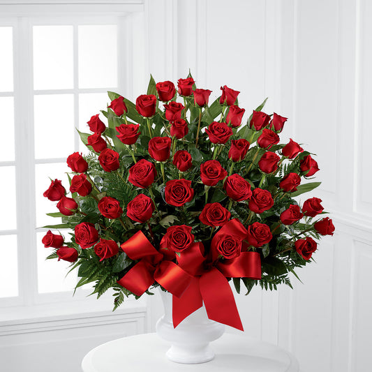 Blessed with Love Arrangement –  Flowers The Bouquet Of Roses, Tampa FL
