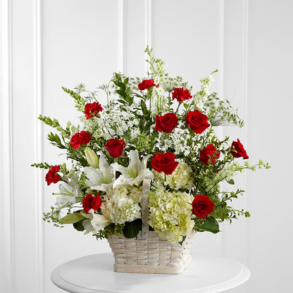 In Loving Memory Arrangement –  Flowers The Bouquet Of Roses, Tampa FL