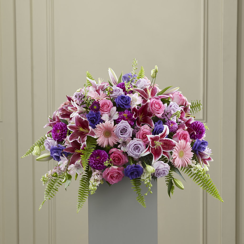 Fare Thee Well Pedestal –  Flowers The Bouquet Of Roses, Tampa FL