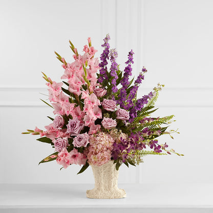 Flowing Garden Arrangement –  Flowers The Bouquet Of Roses, Tampa FL