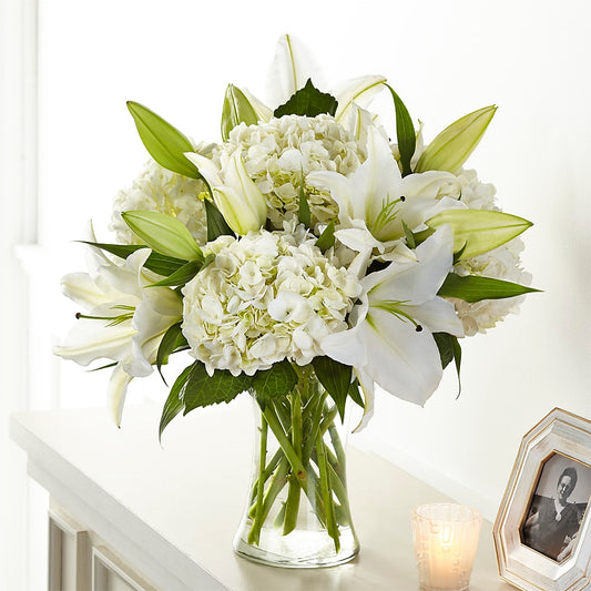 Compassionate Lily Bouquet –  Flowers The Bouquet Of Roses, Tampa FL