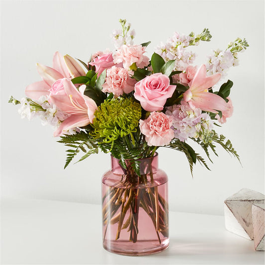 Pretty in Pink Bouquet –  Flowers The Bouquet Of Roses, Tampa FL