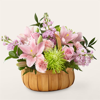 Beautiful Spirit Basket –  Flowers The Bouquet Of Roses, Tampa FL