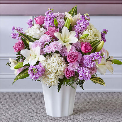 Heaven Sent Floor Basket –  Flowers The Bouquet Of Roses, Tampa FL
