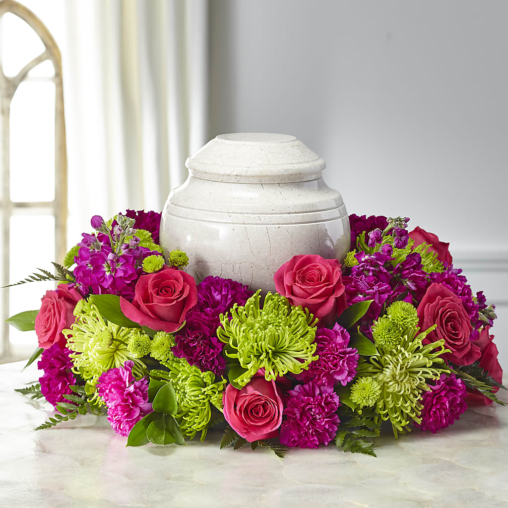 Hopeful Blessings Cremation Adornment –  Flowers The Bouquet Of Roses, Tampa FL