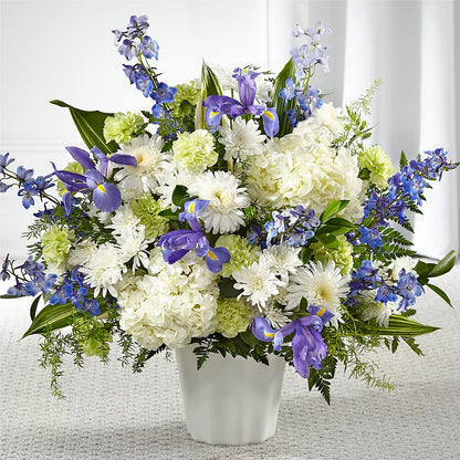 Soft Serenity Floor Basket –  Flowers The Bouquet Of Roses, Tampa FL
