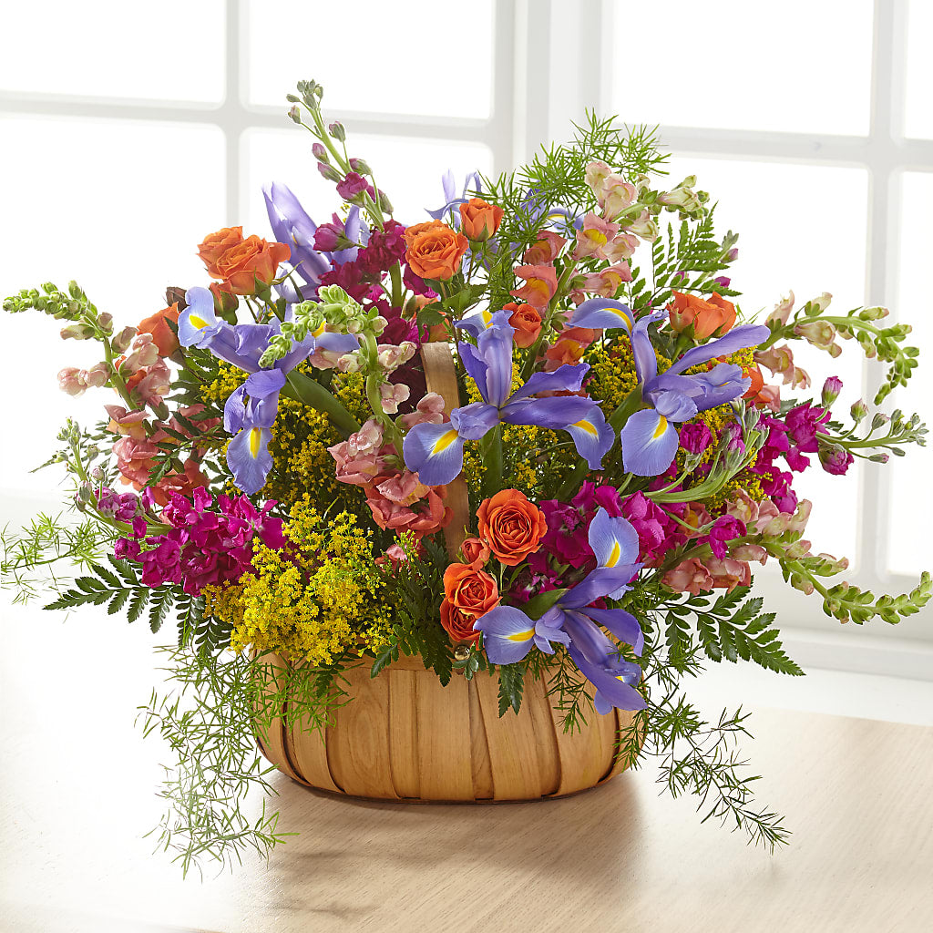 Garden of Life Basket –  Flowers The Bouquet Of Roses, Tampa FL