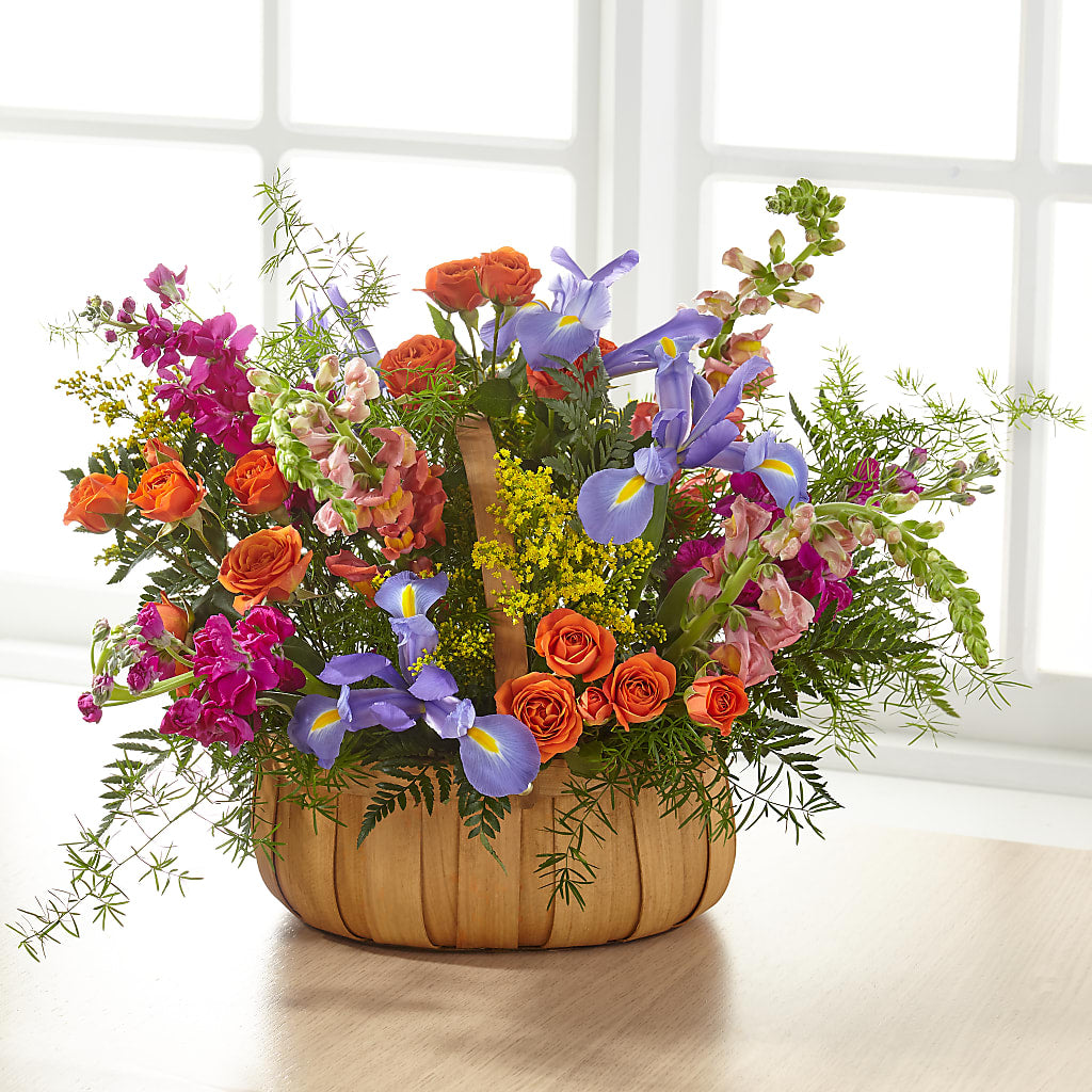Garden of Life Basket –  Flowers The Bouquet Of Roses, Tampa FL