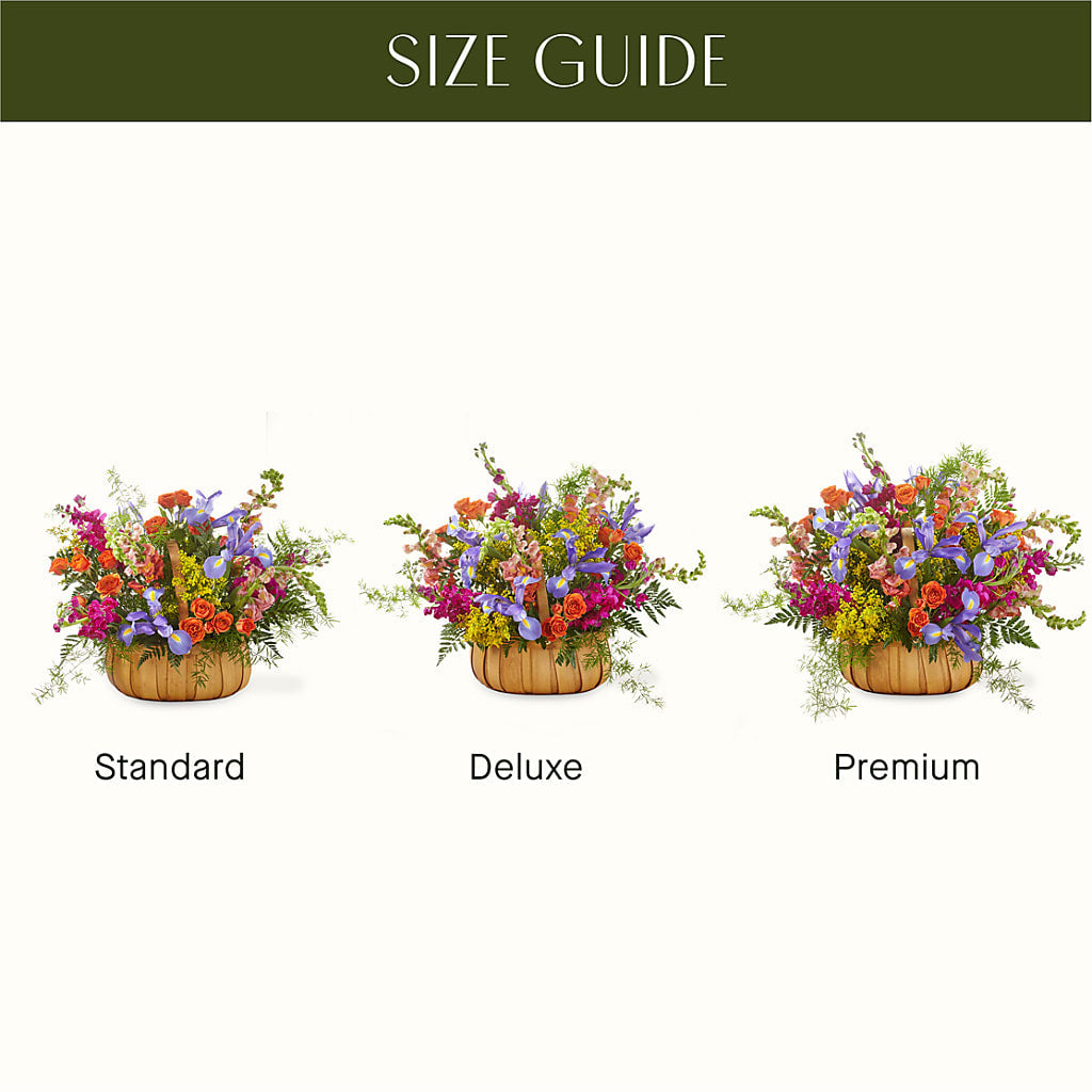 Garden of Life Basket –  Flowers The Bouquet Of Roses, Tampa FL