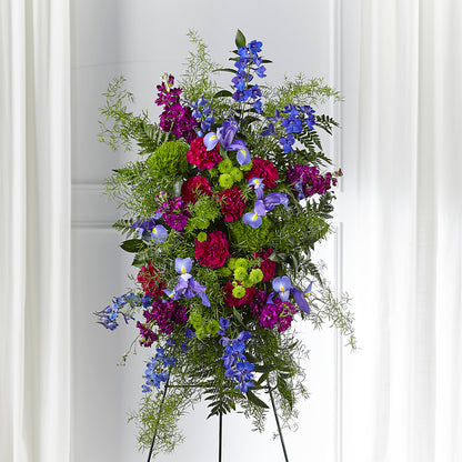 Heavenly Skies Standing Spray –  Flowers The Bouquet Of Roses, Tampa FL