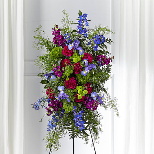 Heavenly Skies Standing Spray –  Flowers The Bouquet Of Roses, Tampa FL