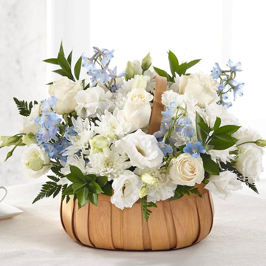 Sincerely Heartfelt Basket –  Flowers The Bouquet Of Roses, Tampa FL