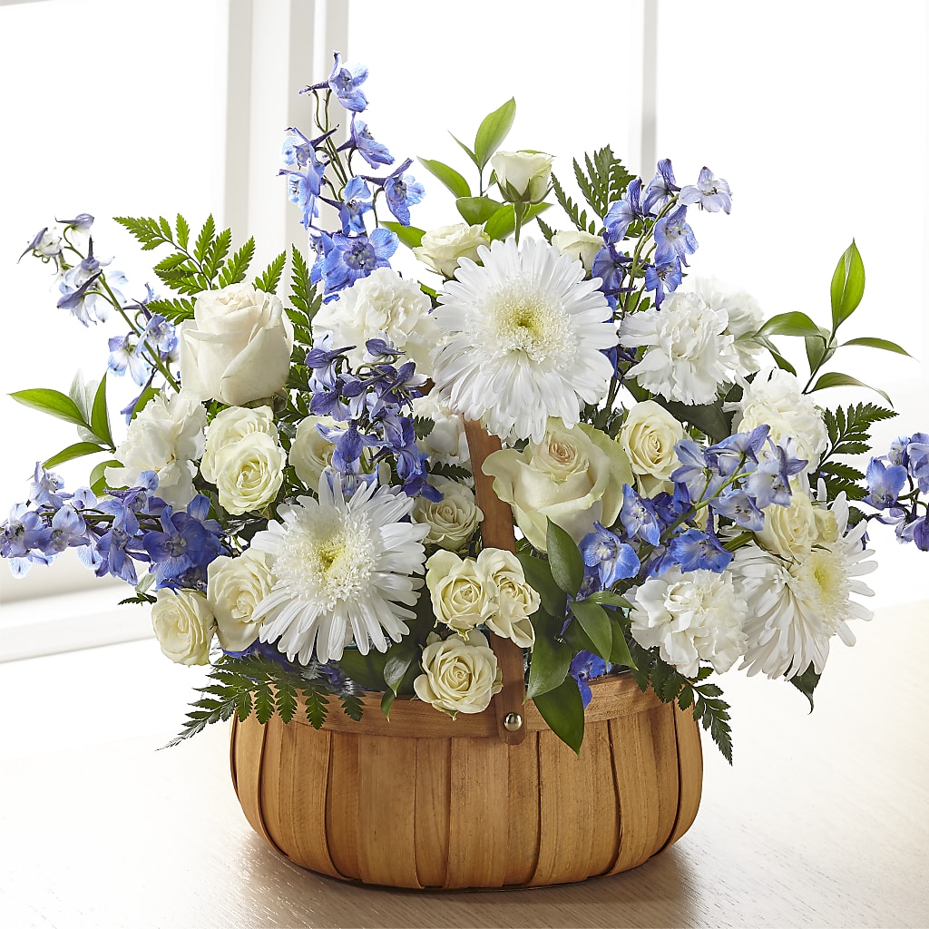 Harmony & Grace Basket –  Flowers The Bouquet Of Roses, Tampa FL