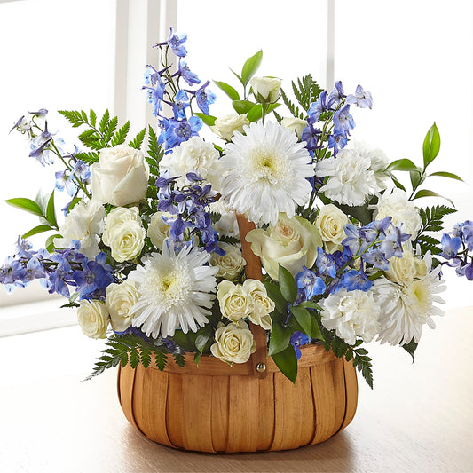 Harmony & Grace Basket –  Flowers The Bouquet Of Roses, Tampa FL