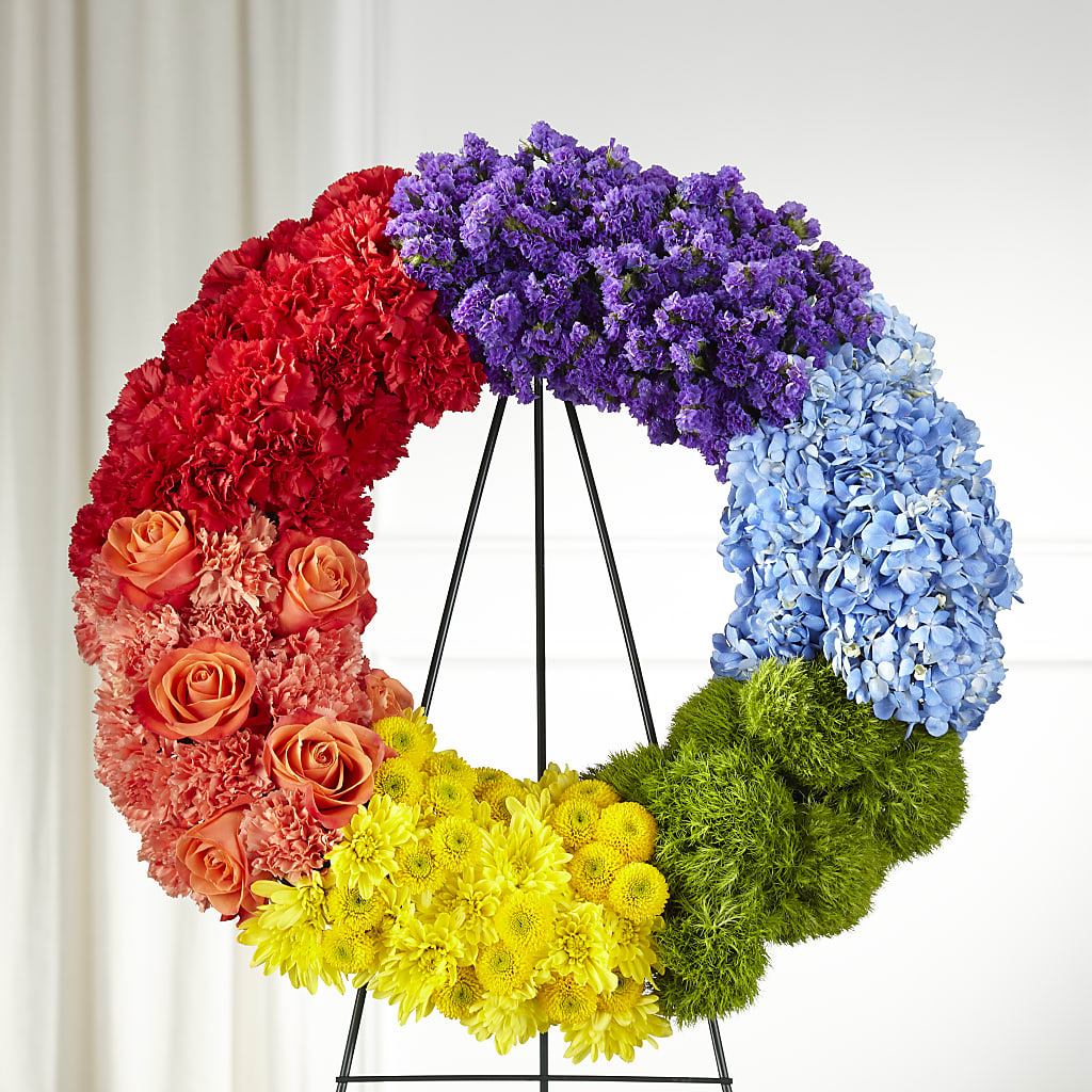 Circle of Love Wreath –  Flowers The Bouquet Of Roses, Tampa FL
