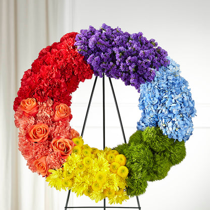 Circle of Love Wreath –  Flowers The Bouquet Of Roses, Tampa FL