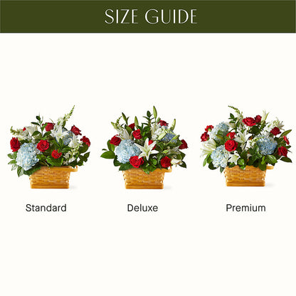 Greater Glory Basket –  Flowers The Bouquet Of Roses, Tampa FL