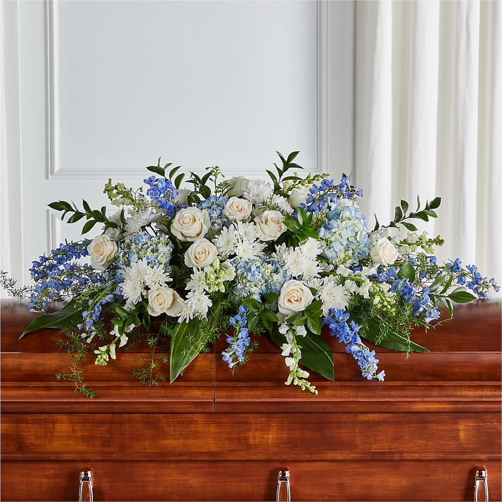 Timeless Essence Casket Spray –  Flowers The Bouquet Of Roses, Tampa FL