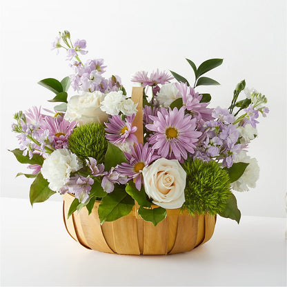 Peace & Love Basket –  Flowers The Bouquet Of Roses, Tampa FL