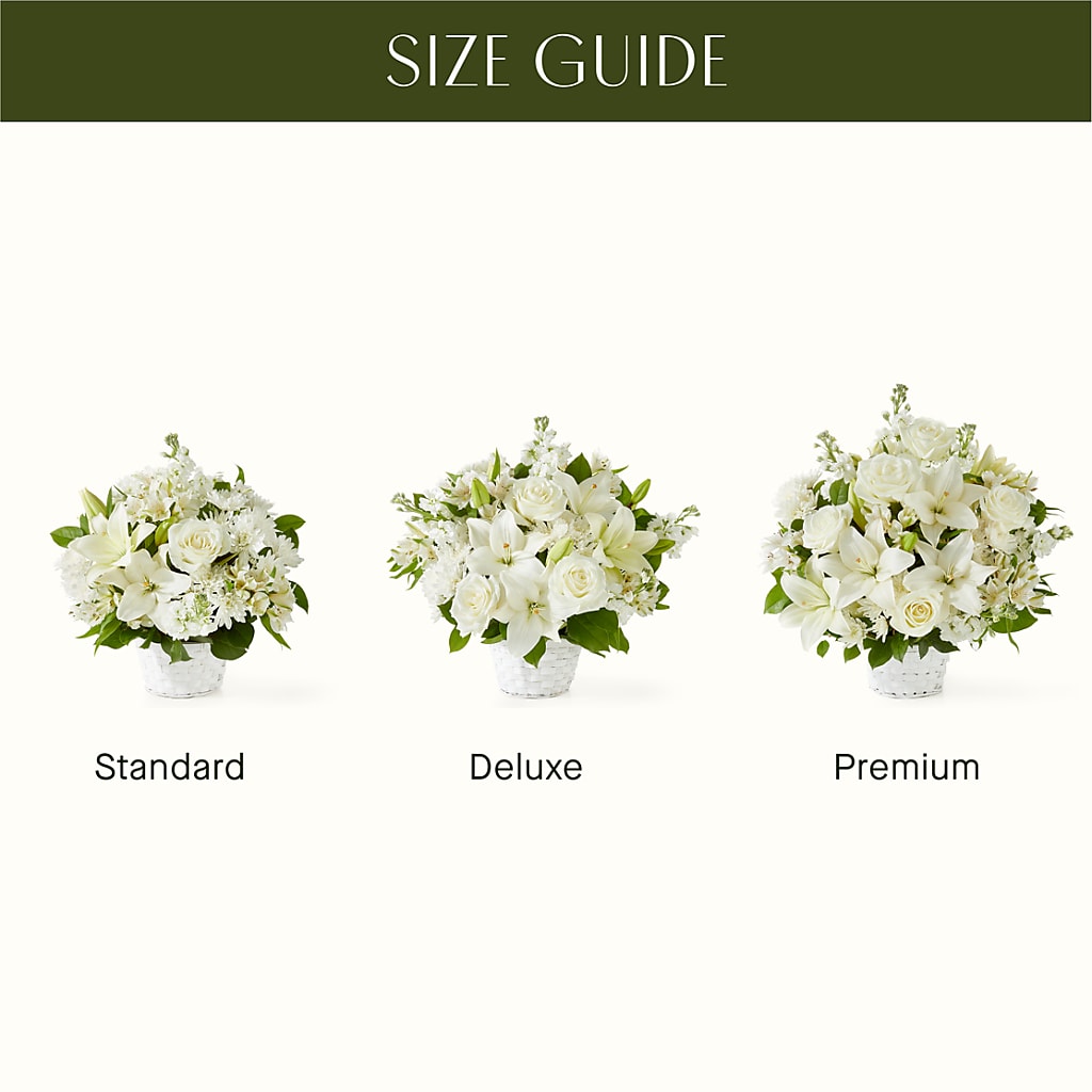 Peaceful Reflections Arrangement –  Flowers The Bouquet Of Roses, Tampa FL