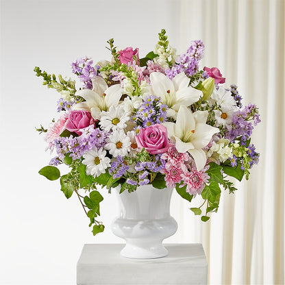 Remarkable Life Urn Arrangement –  Flowers The Bouquet Of Roses, Tampa FL
