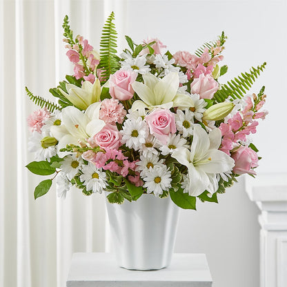 Soft Touch Tabletop Basket –  Flowers The Bouquet Of Roses, Tampa FL