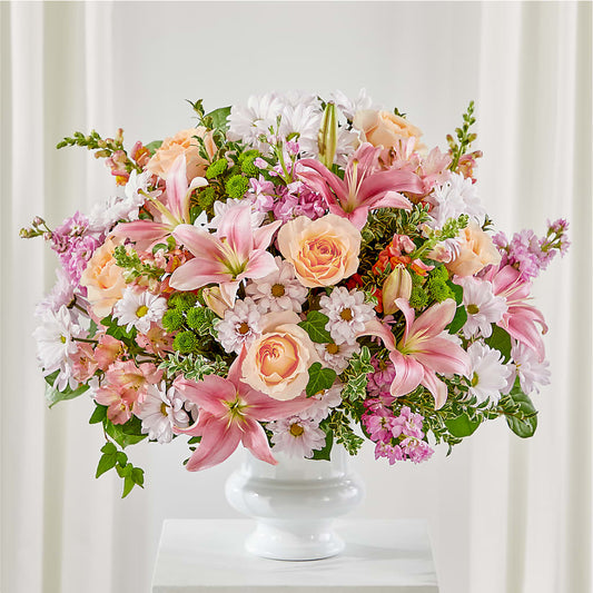 Heartfelt Gesture Urn Arrangement –  Flowers The Bouquet Of Roses, Tampa FL