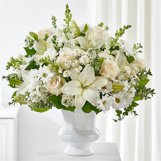 Uplifting Urn Arrangement –  Flowers The Bouquet Of Roses, Tampa FL