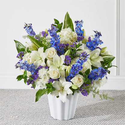 Take Comfort Floor Basket –  Flowers The Bouquet Of Roses, Tampa FL