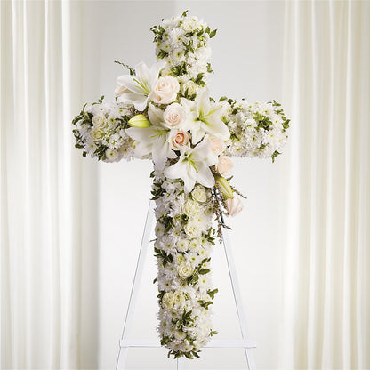 Spiritual Guidance Standing Spray –  Flowers The Bouquet Of Roses, Tampa FL