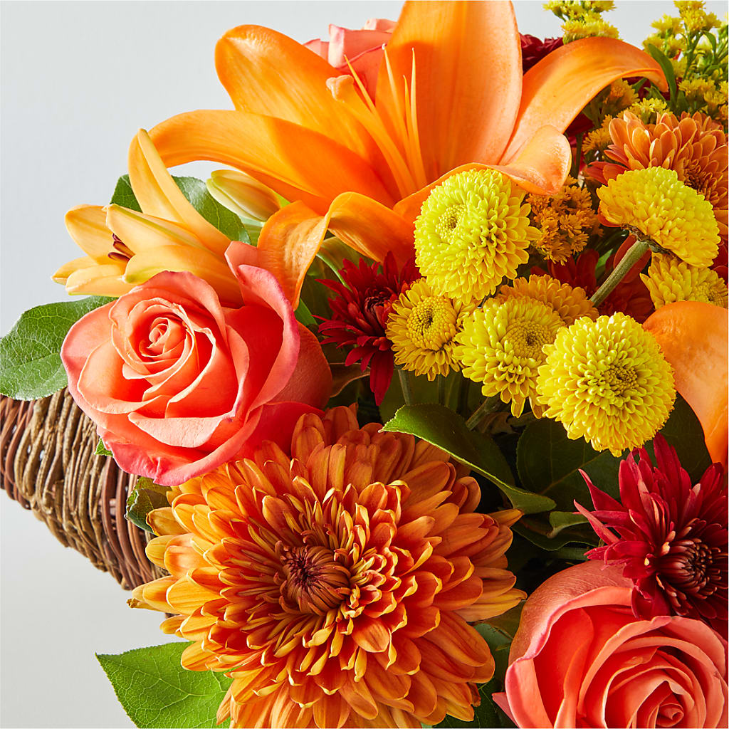 Bouquet of Blessings Cornucopia –  Flowers The Bouquet Of Roses, Tampa FL