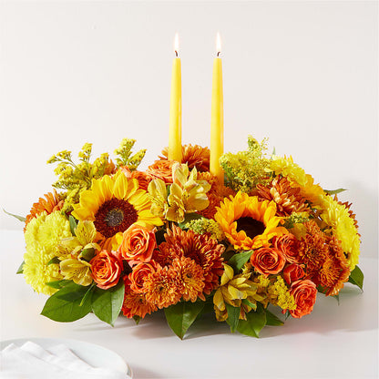 Autumn Harmony Centerpiece –  Flowers The Bouquet Of Roses, Tampa FL