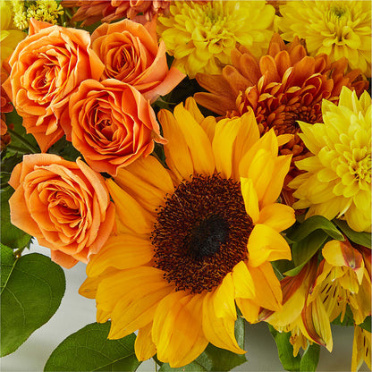 Autumn Harmony Centerpiece –  Flowers The Bouquet Of Roses, Tampa FL