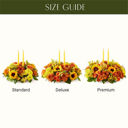 Autumn Harmony Centerpiece –  Flowers The Bouquet Of Roses, Tampa FL