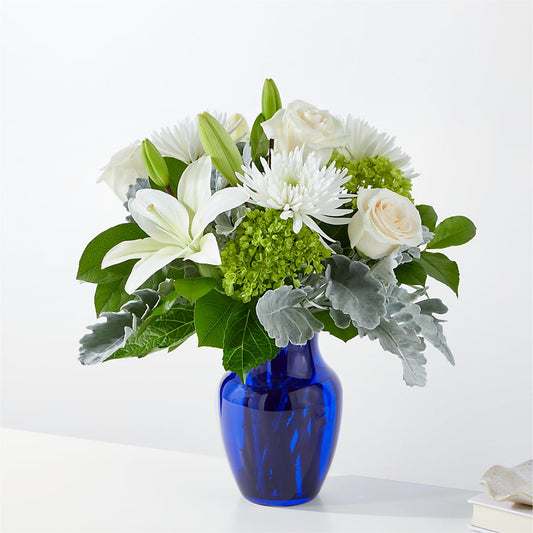 Snowy Dreams Bouquet –  Flowers The Bouquet Of Roses, Tampa FL