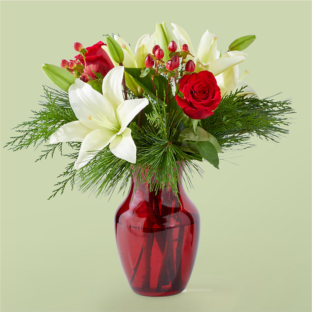 Evergreen Delight Bouquet –  Flowers The Bouquet Of Roses, Tampa FL