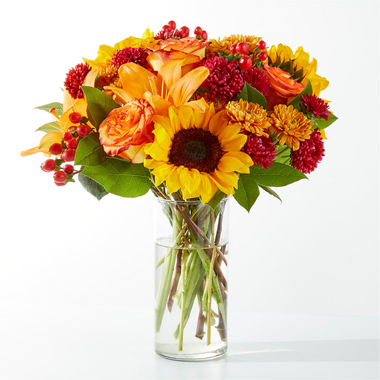 Fall Day Bouquet –  Flowers The Bouquet Of Roses, Tampa FL