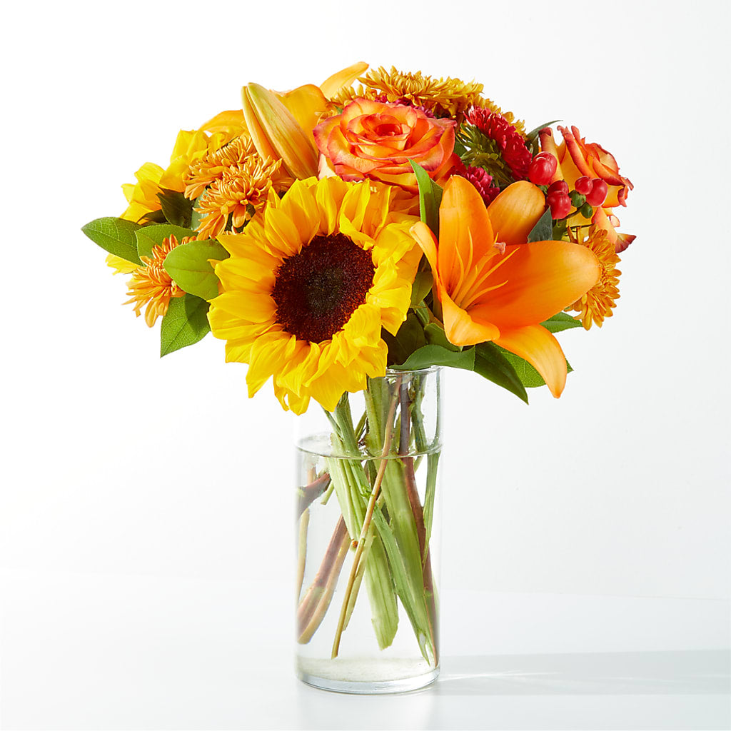Fall Day Bouquet –  Flowers The Bouquet Of Roses, Tampa FL