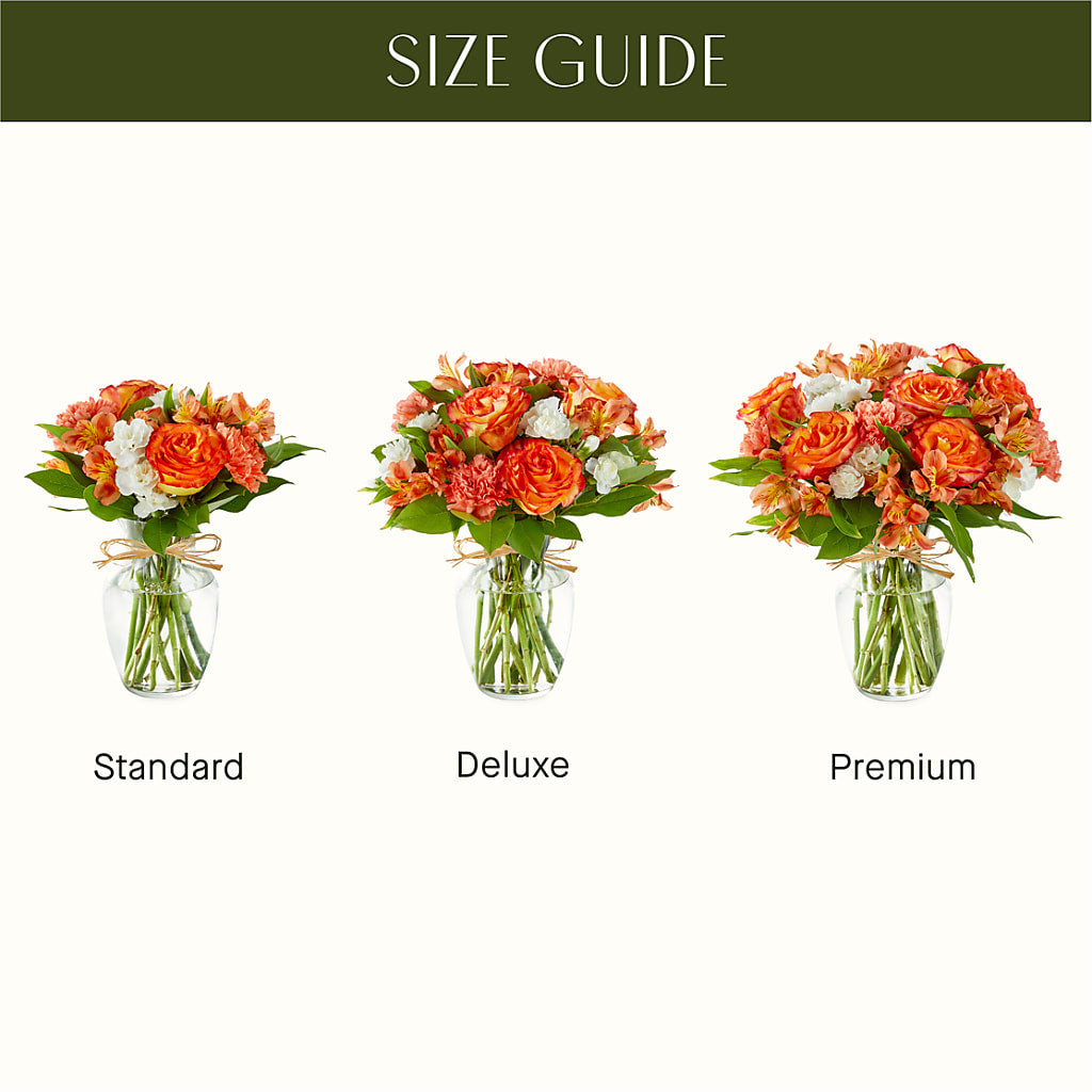 Apricot Glow Bouquet –  Flowers The Bouquet Of Roses, Tampa FL